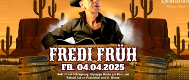 Event-Image for 'Fredi Früh live im Kronensaal Zürich  Country Legende'