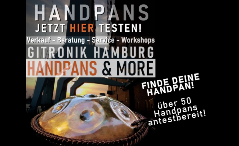 Event-Image for 'Handpan Inspiration & Beratung  Workshops-Verkauf-Verleih'