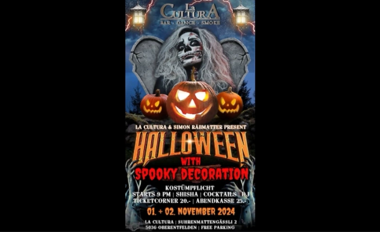 Horror Halloween Party ${singleEventLocation} Billets