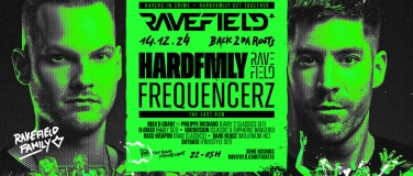 Event-Image for 'Ravefield presents HARDFMLY w. FREQUENCERZ'