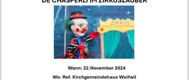 Event-Image for 'Kasperlitheater - Kasperli im Zirkuszauber'