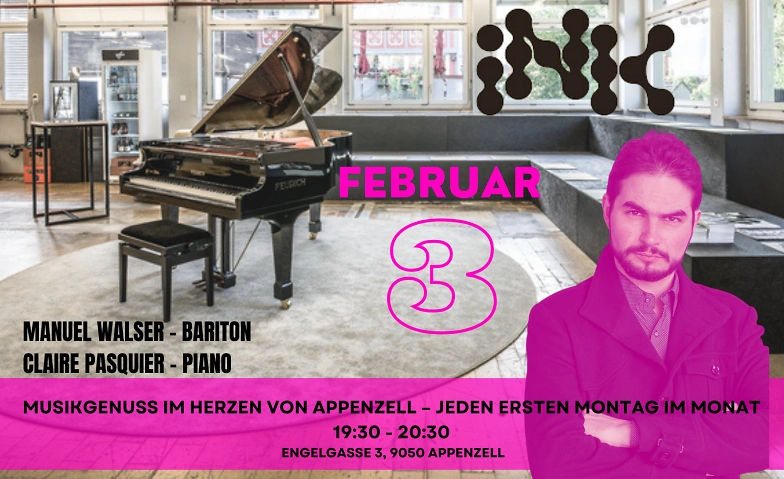 Wunschprogramm mit Manuel Walser &amp; Claire Pasquier im INK ${singleEventLocation} Billets