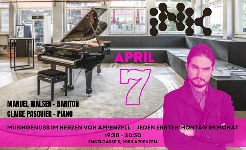 Wunschprogramm mit Manuel Walser &amp; Claire Pasquier im INK ${singleEventLocation} Billets