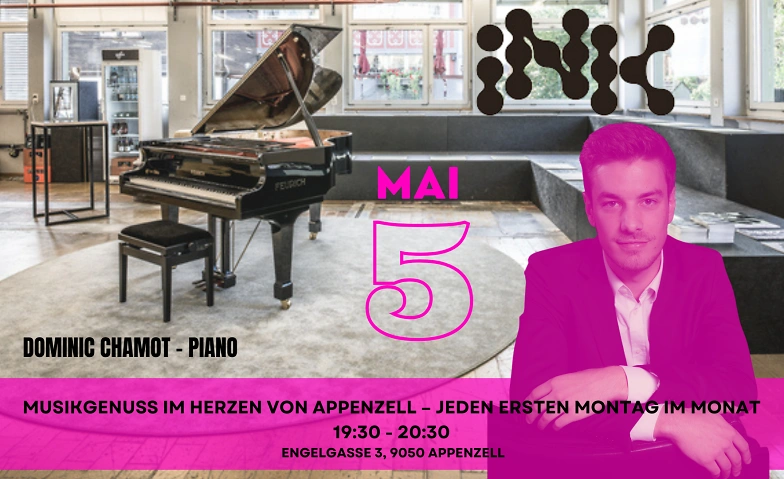 Piano Rezital mit Dominic Chamot im INK ${singleEventLocation} Billets