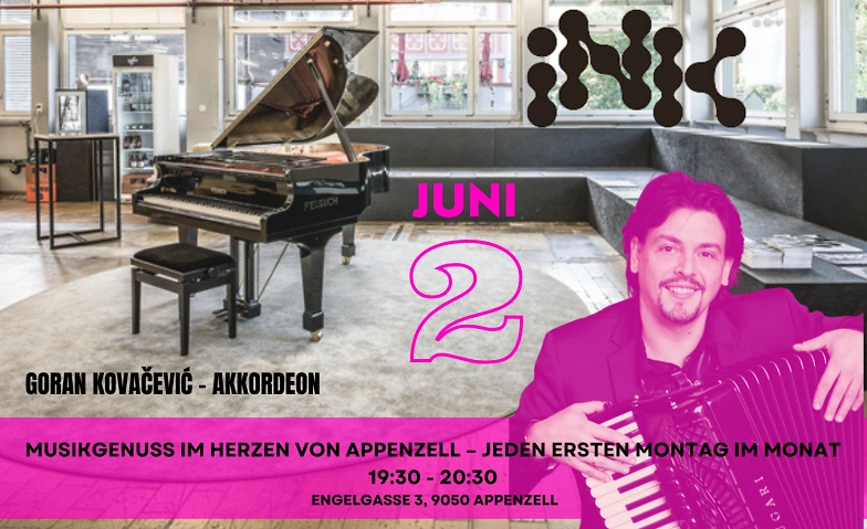 Duo Goran Kovacevic &amp; Claire Pasquier im INK ${singleEventLocation} Billets