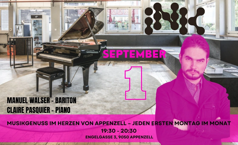 Wunschprogramm mit Manuel Walser &amp; Claire Pasquier im INK ${singleEventLocation} Billets