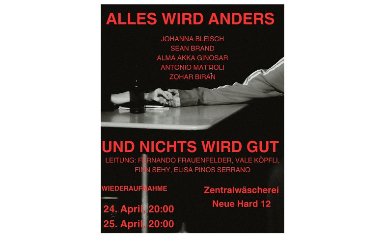 Event-Image for 'ALLES WIRD ANDERS UND NICHTS WIRD GUT'