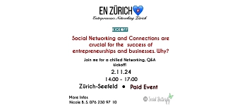 Organisateur de Entrepreneurs Networking Zürich Event