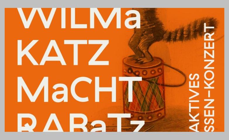 Event-Image for 'Interaktives Kinder Sitzkissen-Konzert: Wilma Katz macht Rab'