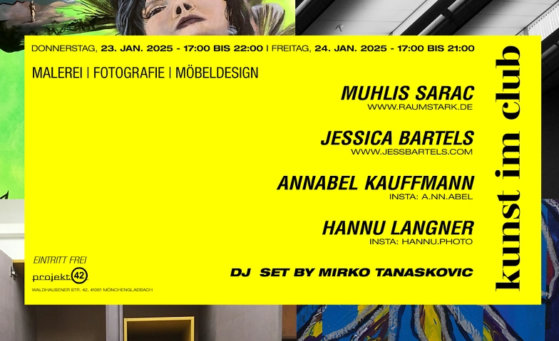 Event-Image for 'Kunst im Club - Kunstausstellung, DJs, Liveperformance'