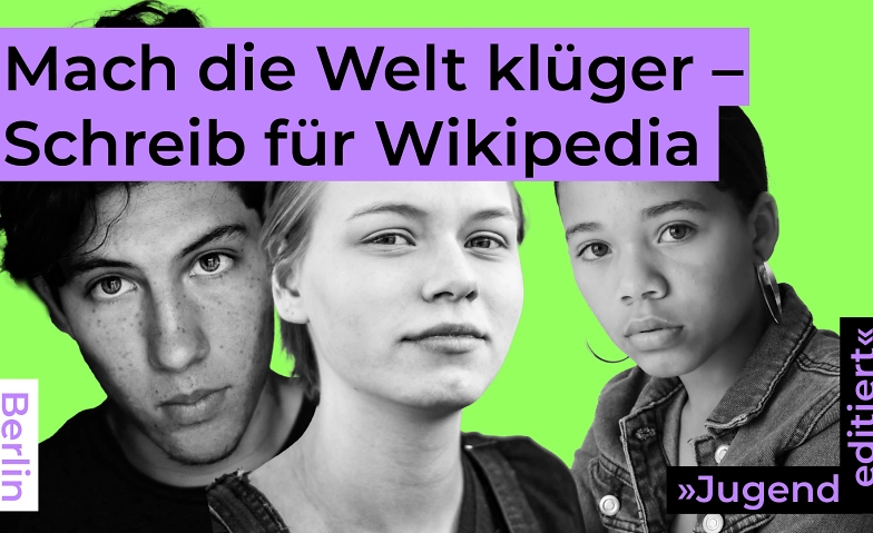 Event-Image for 'Mach die Welt klüger - Schreib für Wikipedia!'