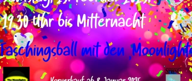 Event-Image for 'Großer Faschingsball im Weißengarten mit den Moonlights'