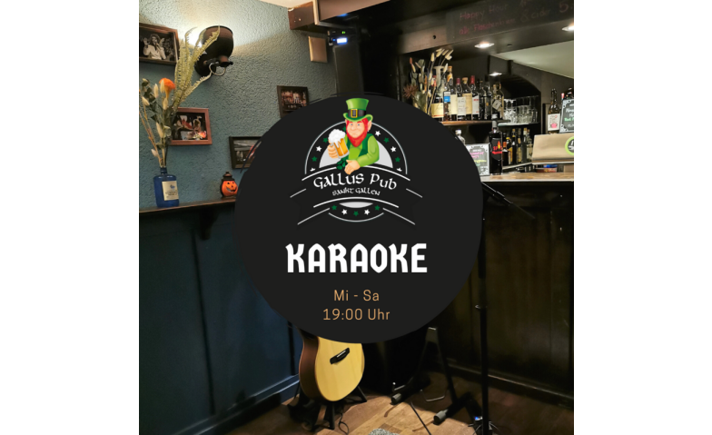 Event-Image for 'Karaoke im Gallus Pub'