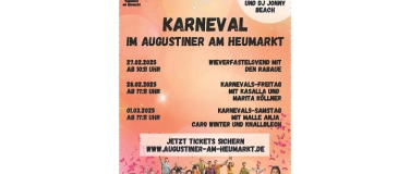 Event-Image for 'Karnevals-Freitag 2025 im Augustiner am Heumarkt'