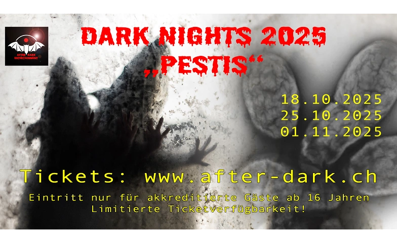 Dark Nights 2025 &quot;PESTIS&quot; ${singleEventLocation} Billets