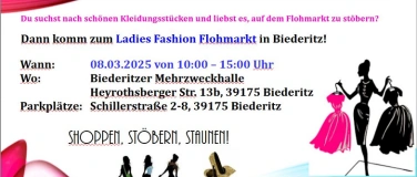 Event-Image for 'Biederitzer Ladies Fashion Flohmarkt'