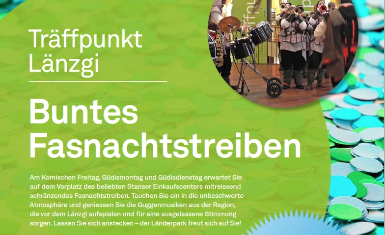 Event-Image for 'Buntes Fasnachtstreiben im Länzgi'