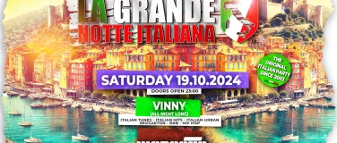 Event-Image for 'La Grande Notte Italiana @ Mascotte Club Zürich'