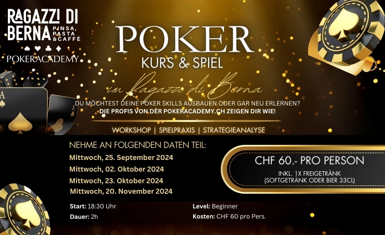 Event-Image for 'Poker Kurs & Spiel'