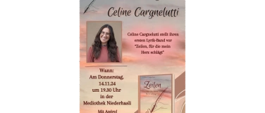 Event-Image for 'Buchvernissage mit Celine Cargnelutti'