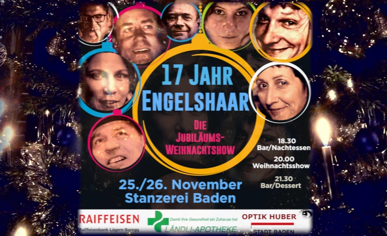 Event-Image for '17 Jahr, Engelshaar - die Jubiläums-Weihnachtsshow'