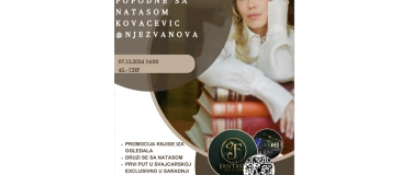 Event-Image for 'Subota popodne sa Natasom Kovacevic @njezvanova'