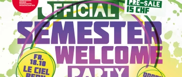 Event-Image for 'WISO Opening - Official Semester Welcome Party Uni Bern'