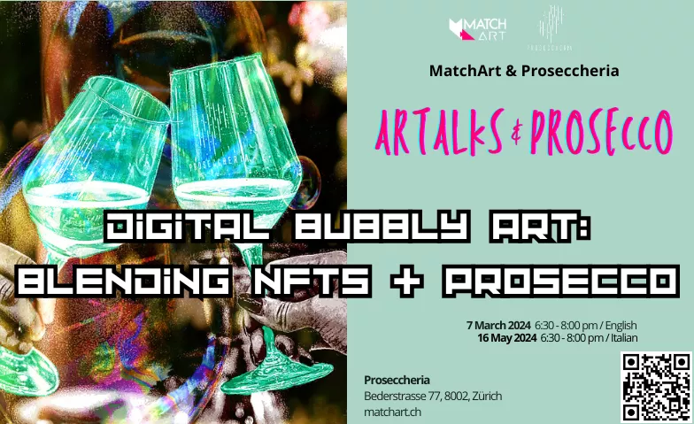 Digital Bubbly Art: Blending NFTs & Prosecco Proseccheria Tickets