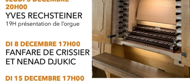 Event-Image for 'Visite.  Concert d'orgue par Yves Reichsteiner'