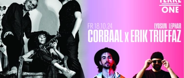 Event-Image for 'Electronic Night with Corbaal X Erik Truffaz. LyOsun. LePhar'