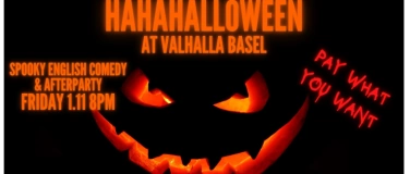 Event-Image for 'HAHAHalloween - English Comedy & Afterparty at Valhalla'