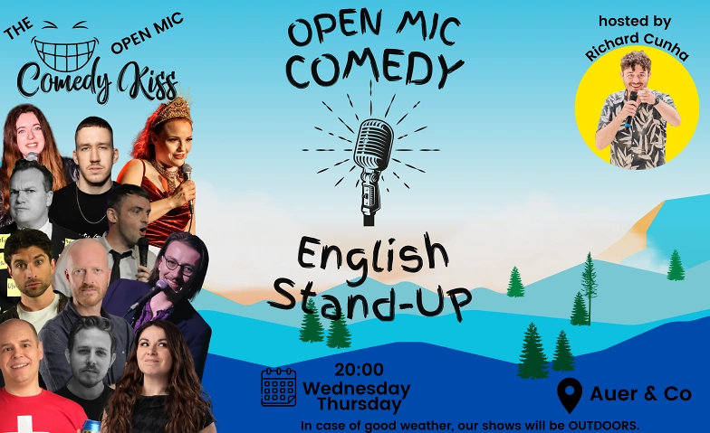 Event-Image for 'Wednesday Comedy Kiss Open Mic, Zurich'