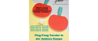 Event-Image for 'Ping Pong Turnier in der Amboss Rampe 2025 FIRST EDITION'