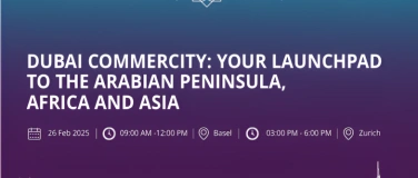 Event-Image for 'DUBAI COMMERCITY: YOUR LAUNCHPAD TO THE MENA REGION& BEYOUND'