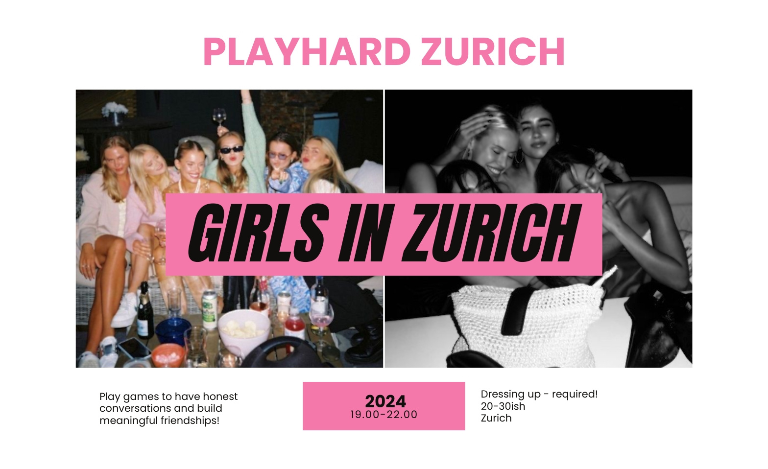 Event-Image for 'Playhard: Girls Night'