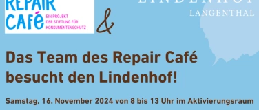 Event-Image for 'Repair Café im LINDENHOF'