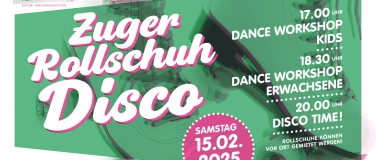 Event-Image for 'ROLLERHALLE  Rollschuh Disco @ Chollerhalle Zug'