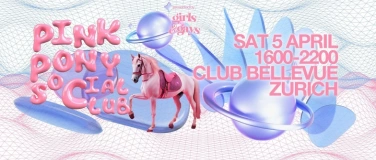 Event-Image for 'PINK PONY SOCIAL CLUB 4TH EDITION - ZURICH DAY PARTY'