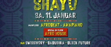 Event-Image for 'SHAYO • SA. 11. JANUAR • URBANVIOR CLUB'