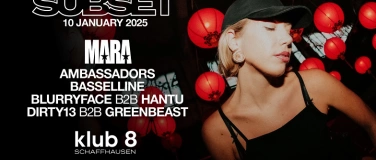 Event-Image for 'Subset w/ Mara @ Klub 8, Schaffhausen'