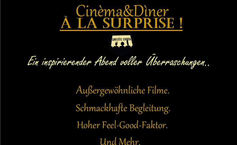 Event-Image for 'Cinéma & Diner à la Surprise'