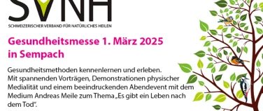 Event-Image for 'SVNH-Gesundheitsmesse in Sempach'