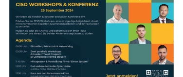 Event-Image for 'CISO Workshops & Konferenz'