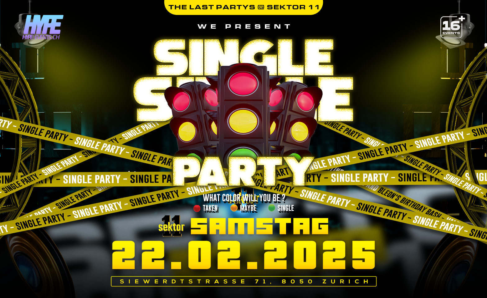 LAST SINGLE PARTY! (&Uuml;16) ${singleEventLocation} Tickets