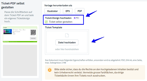 Ticketdesign II