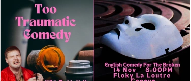 Event-Image for 'Too Traumatic Comedy GENEVA with Teddy Hall'