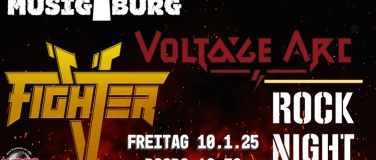 Event-Image for 'Rock Night: Figher V & Voltage Arc'