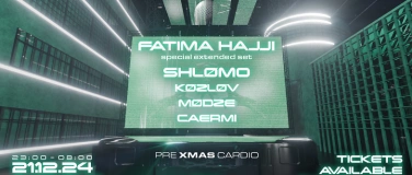 Event-Image for 'Technoabteil w/ Fatima Hajji, Shlømo, Køzløv'