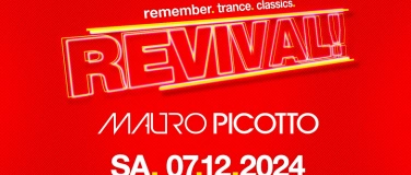 Event-Image for 'REVIVAL! w/ MAURO PICOTTO'