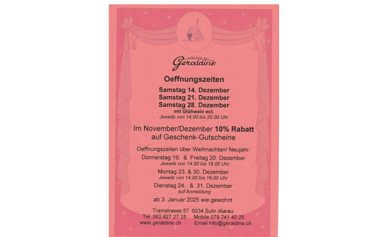 Event-Image for 'Längere Oeffnungszeiten mit Glühwein'